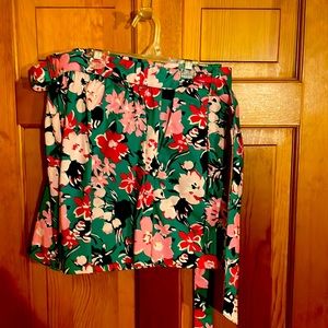 J crew flowered shorts!  Perfect for summer!